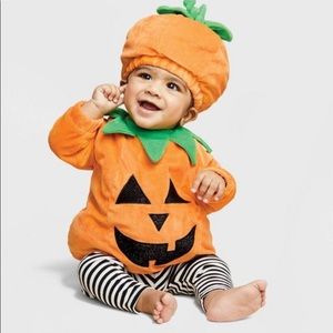 Baby pumpkin Halloween costume